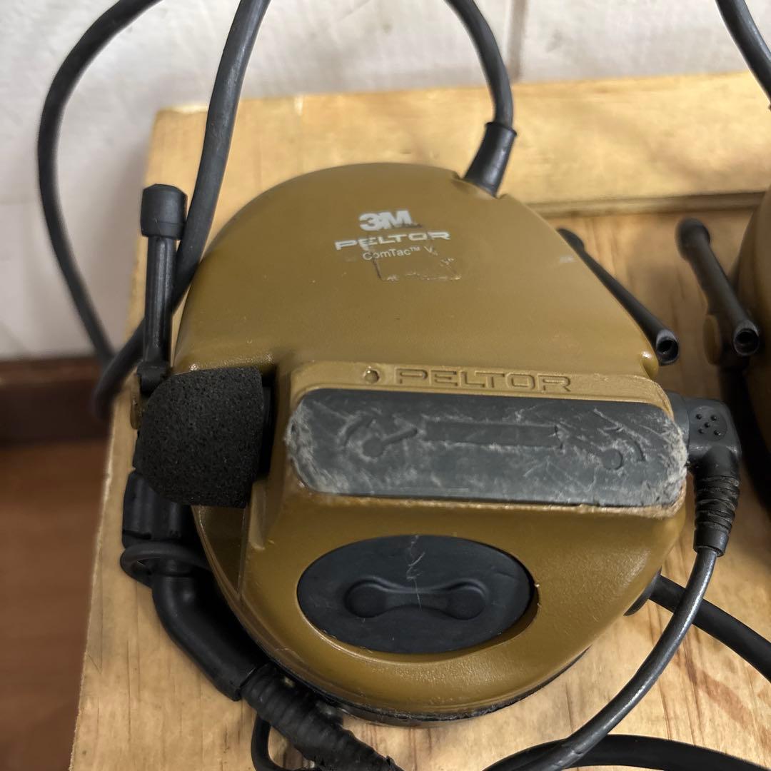 あ*し様 米軍　実物　3M PELTOR COMTAC V ヘッドセット　動作未