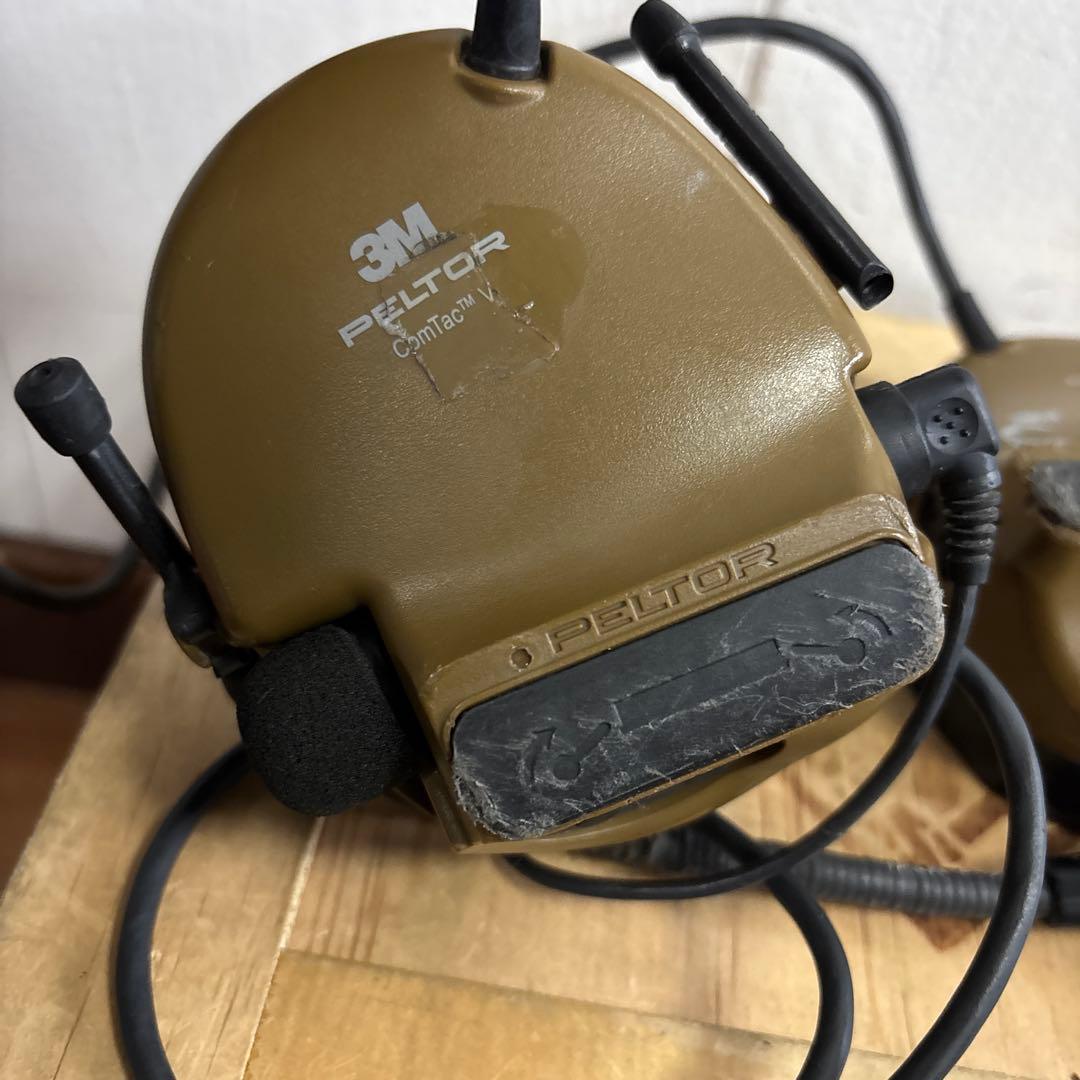あ*し様 米軍　実物　3M PELTOR COMTAC V ヘッドセット　動作未