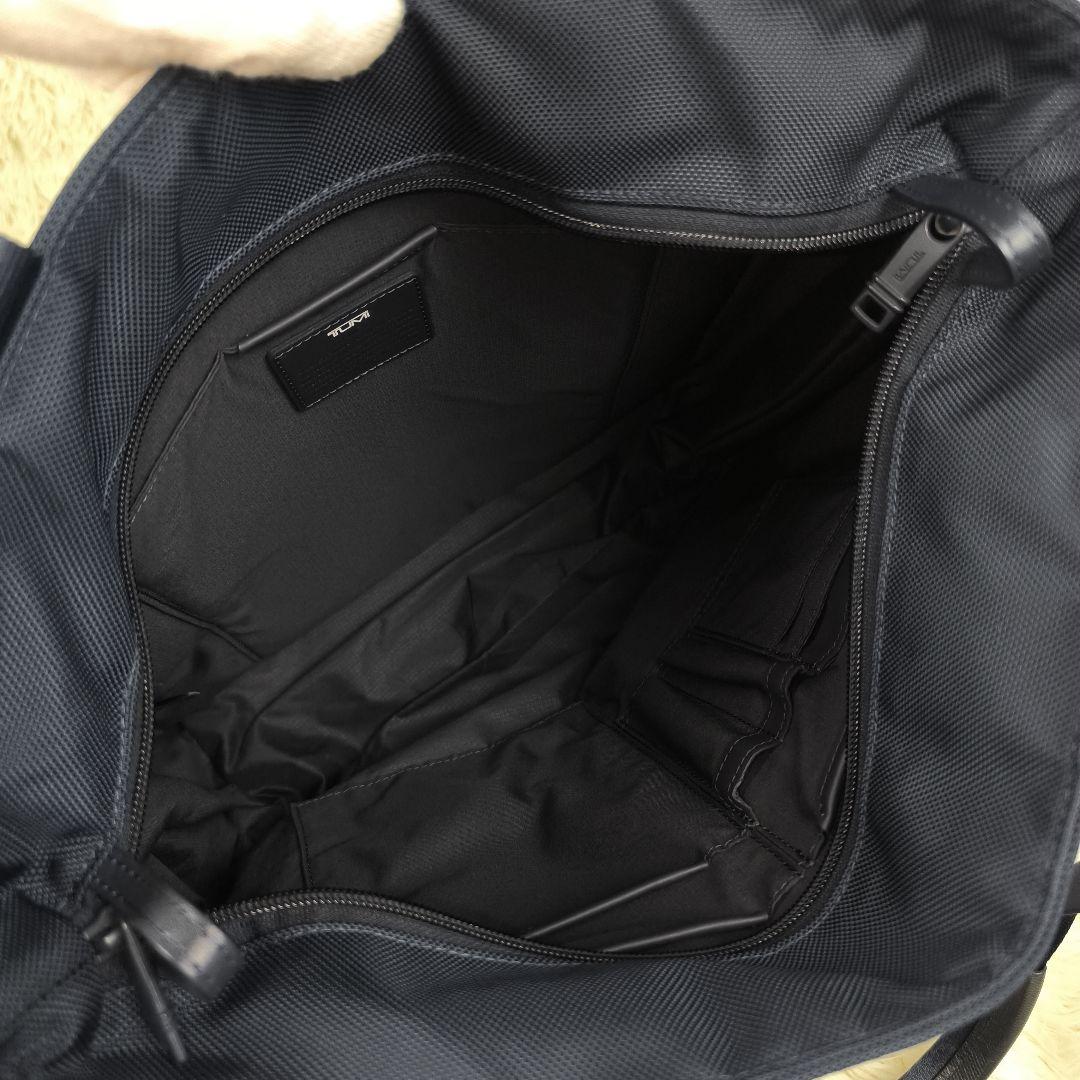 極美品✨ トゥミ シップス 別注 アルファ3 トートバッグ 1層 B4可 紺