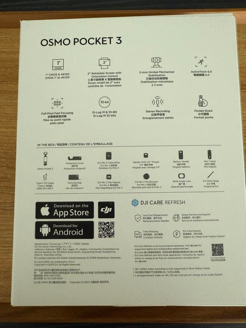 ビデオカメラ Osmo Pocket 3 Creator Combo