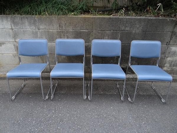 希少 オフィス 会議室 事務 店舗 ディスクチェア JOIFA616 4脚セット