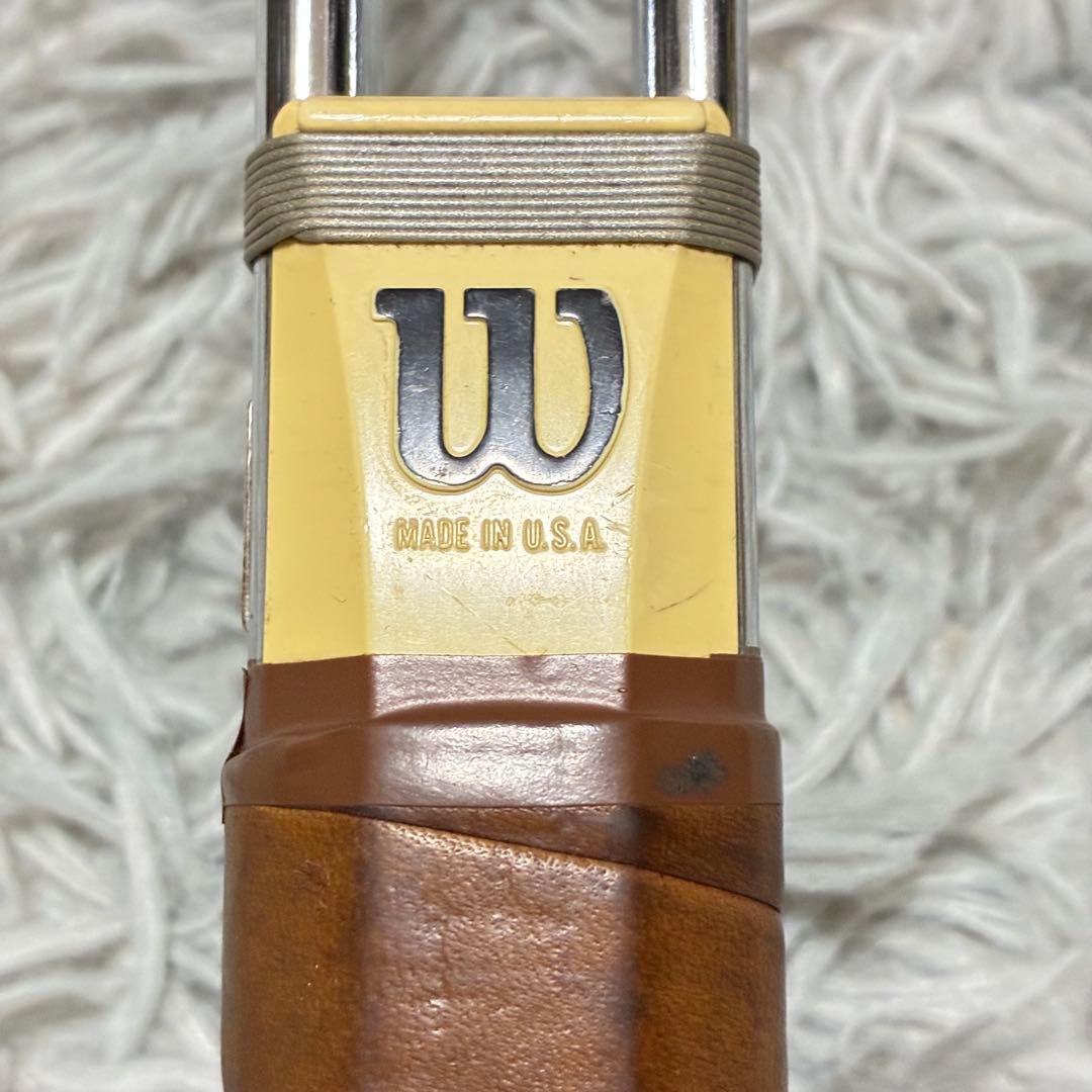 【希少・USA製】Wilson T2000 ヴィンテージ スチールラケット