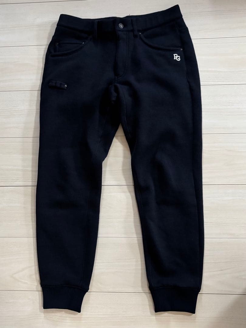 パーリーゲイツ　PGロゴ刺繍入り　スリムフィットパンツ