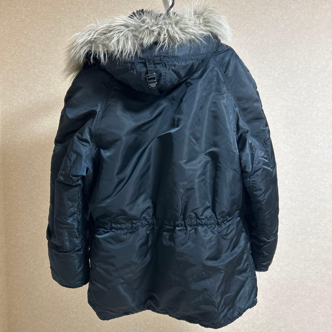 アルファALPHA N-3B 旧タグUSA製Iフライトジャケット L 80s