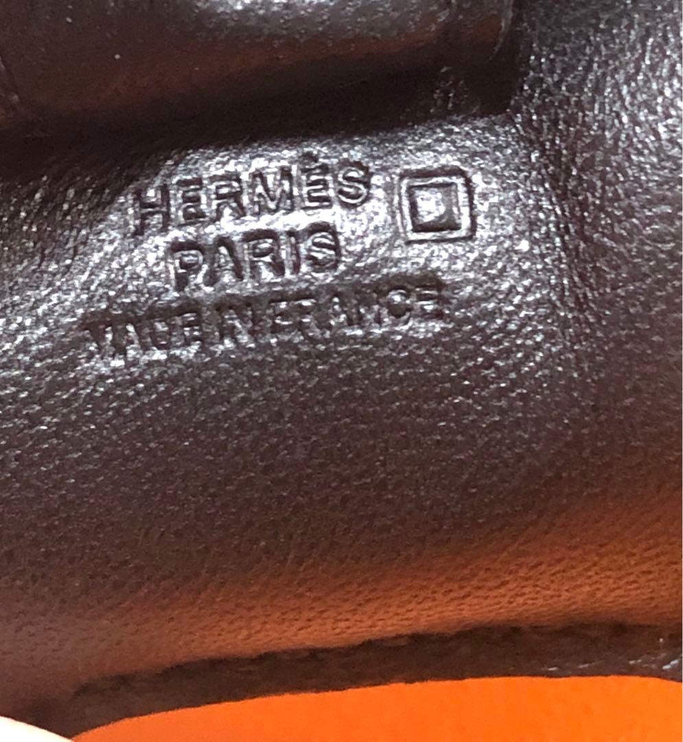 最終価格　エルメス　美品　ロデオPM ピーチスキン　クロコ　ブラック　Z刻印