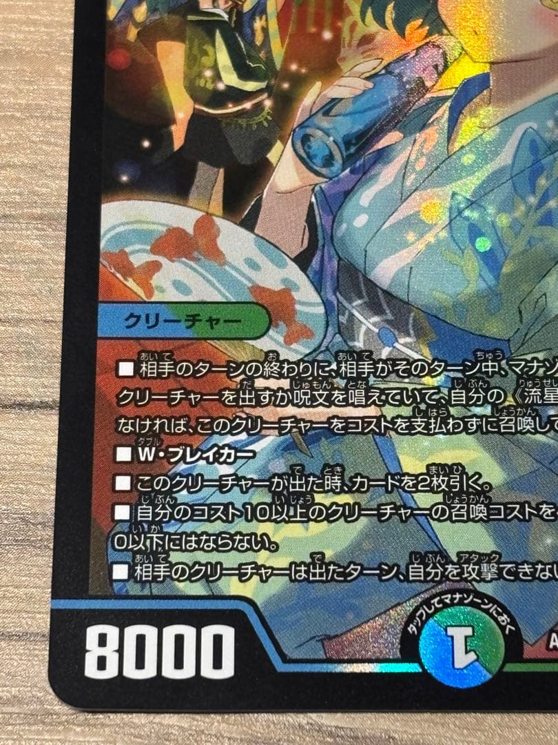 流星のガイアッシュ・カイザー 神アート　1枚