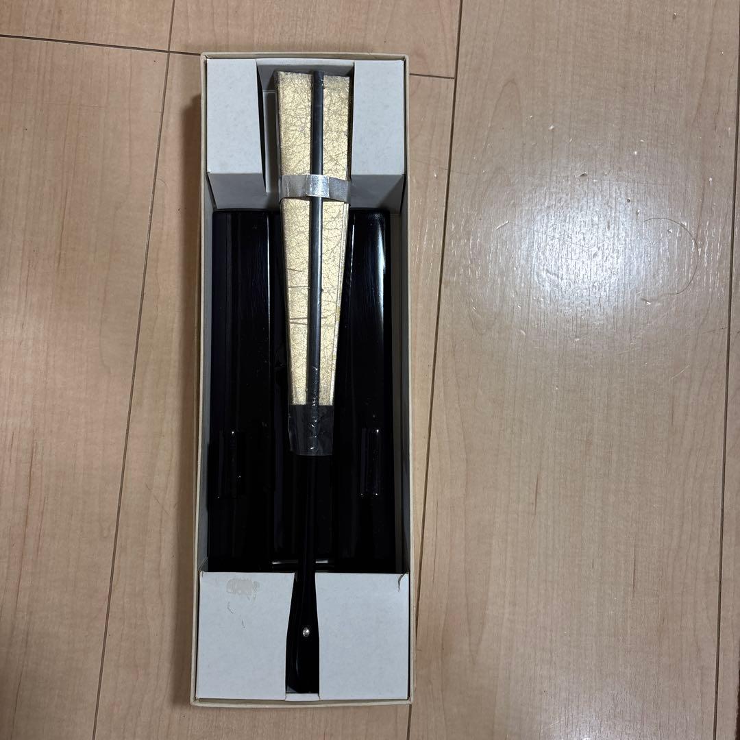 飾り京扇子 舞扇子タイプ 御所車/櫻　伊藤常　京扇子