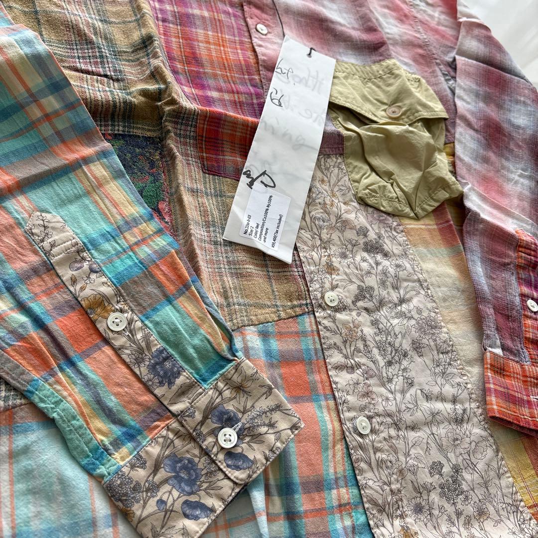 新品　KHOKI コッキ マドラスチェックシャツ