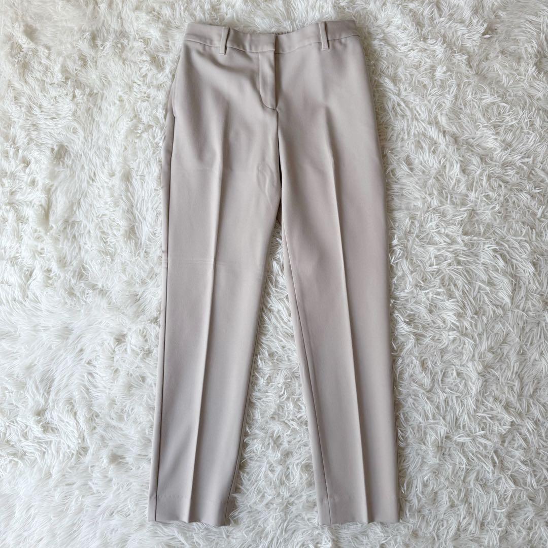 PLST プラステ セットアップスーツ ノーカラー 洗濯可 S/Mサイズ