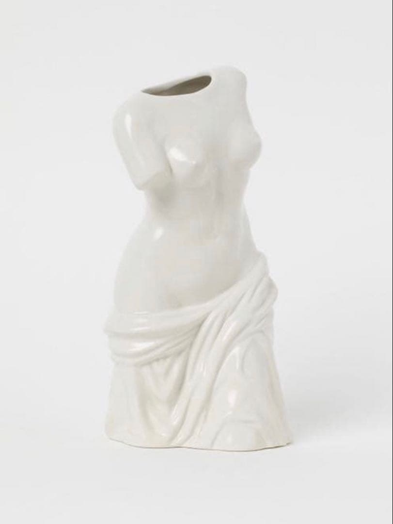 高級インテリア　陶器 ヴィーナス ヌード　ボディ　裸婦 花瓶　フラワーベース