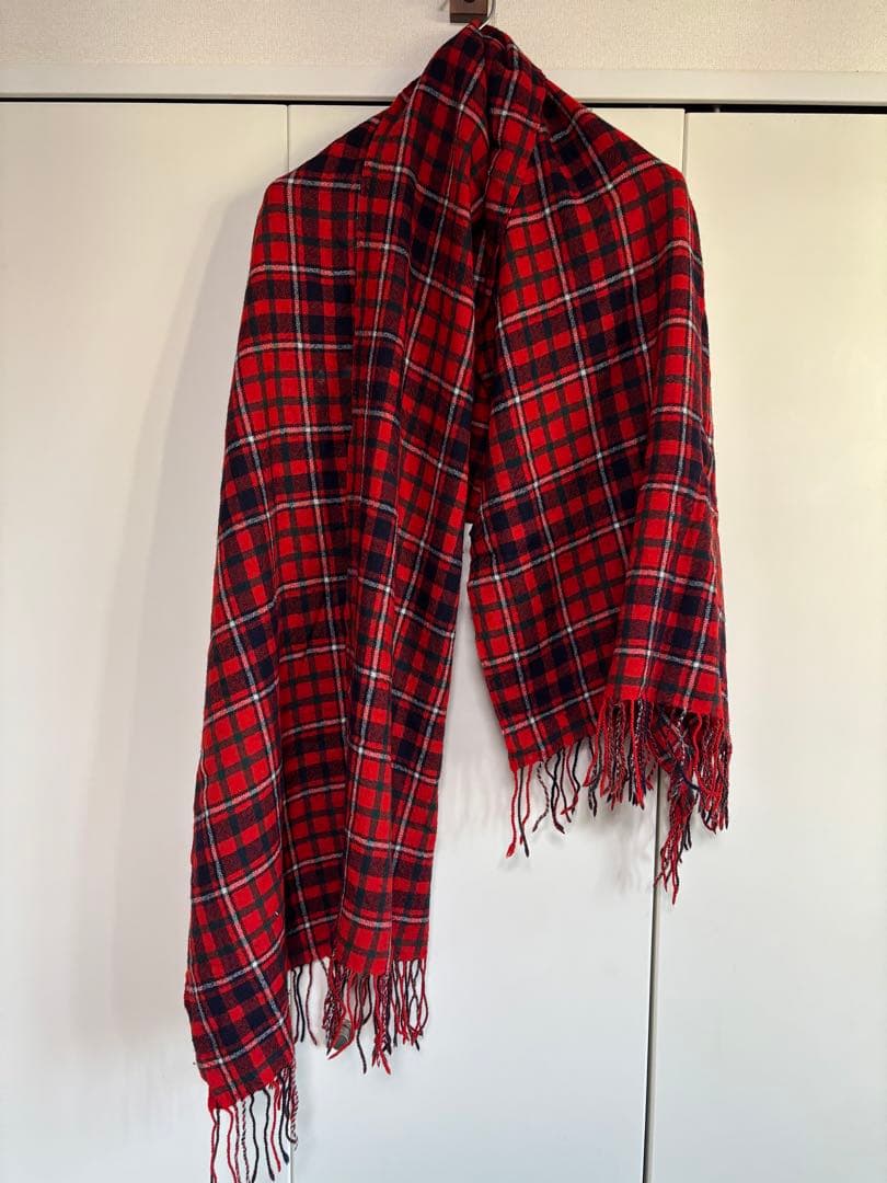 JUNYA WATANABE commedesgarcons チェックマフラー