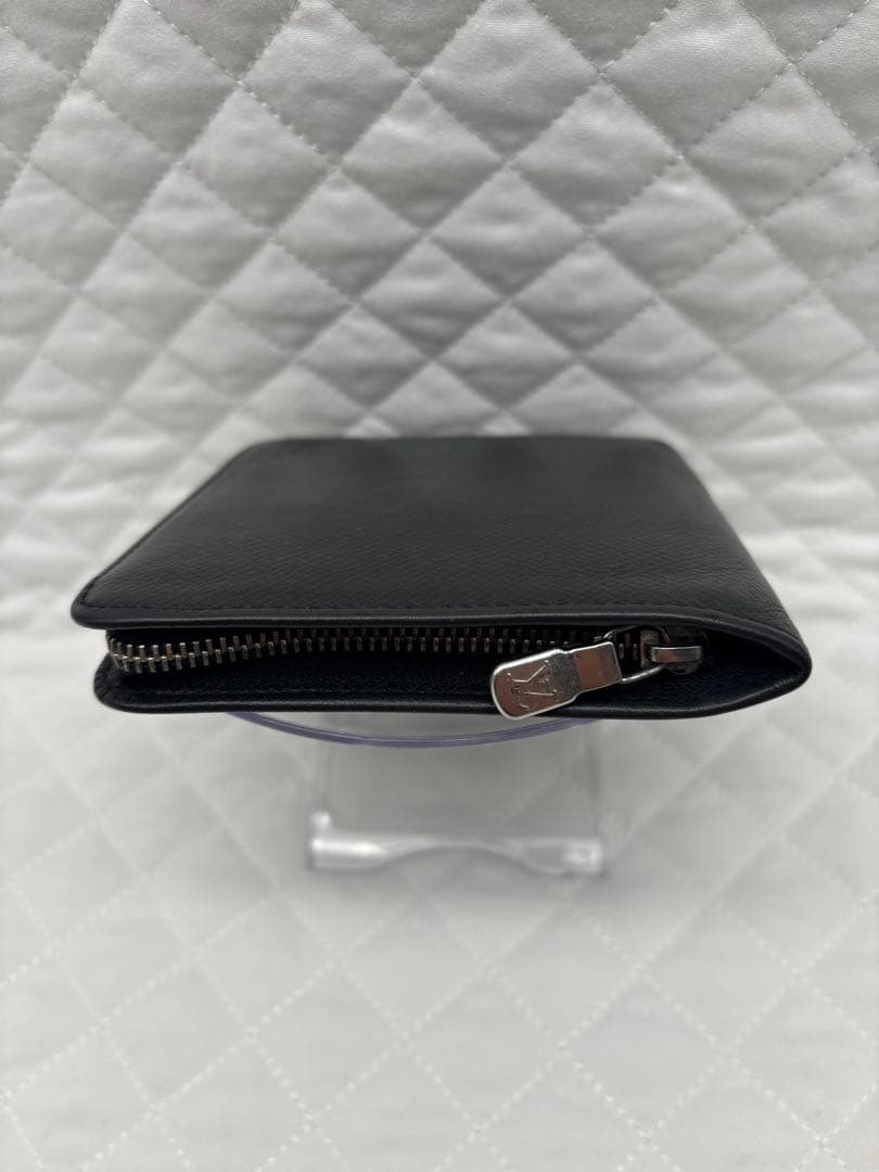 買取見積書有り　美品ルイヴィトン　ポルト・ビエ・モネ・ジップ　タイガ二つ折り財布