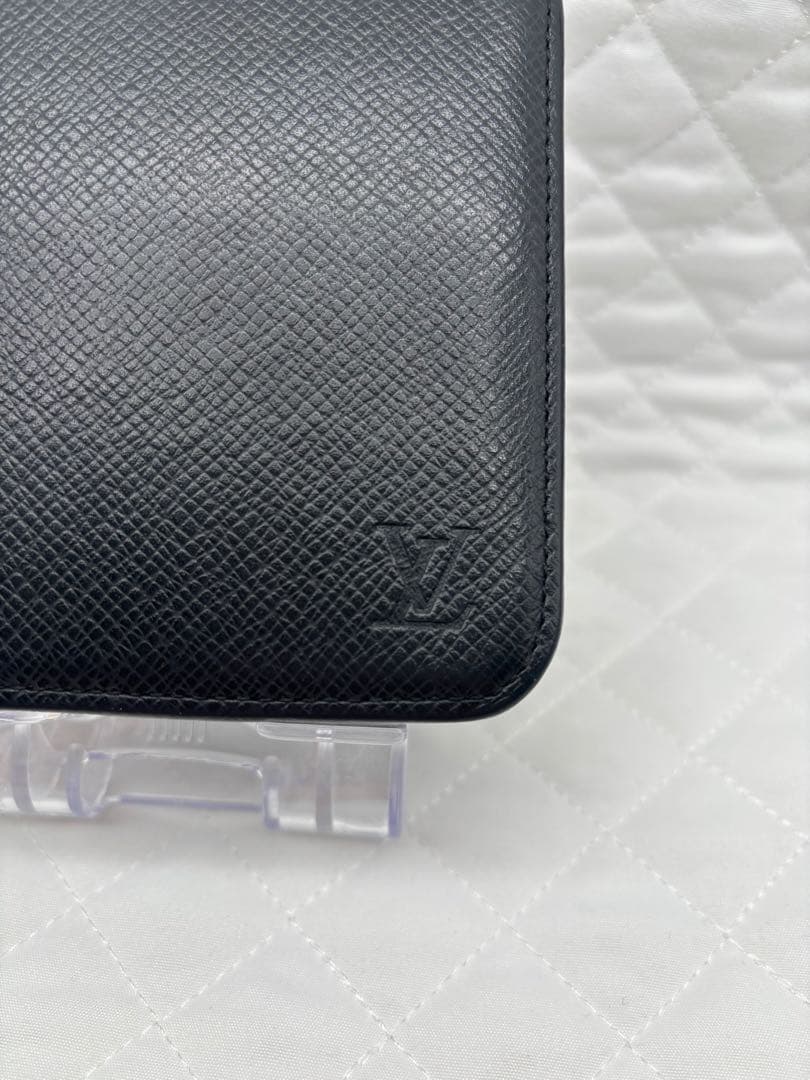 買取見積書有り　美品ルイヴィトン　ポルト・ビエ・モネ・ジップ　タイガ二つ折り財布