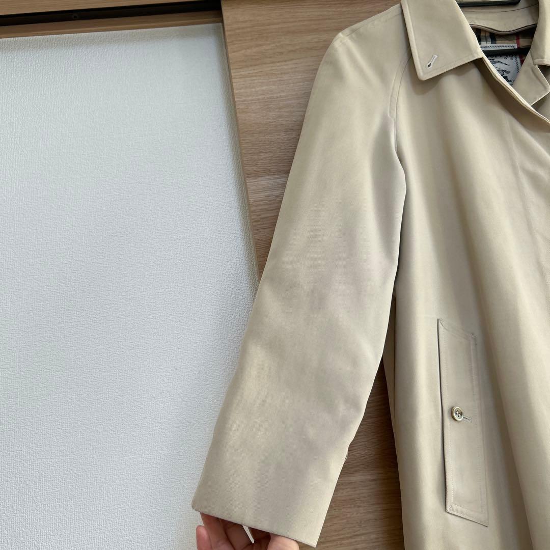 ビンテージ BURBERRY ライナー付き　ステンカラーコート　ベージュ
