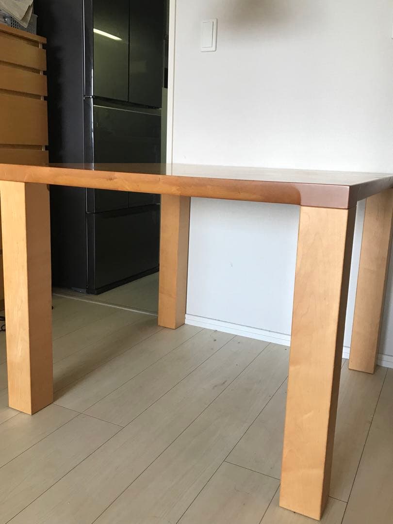 家具蔵 テーブル DAN （ダン） 90㎝角 ハードメープル