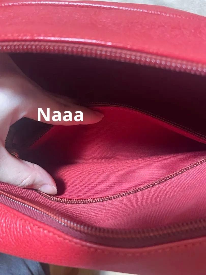 IL BISONTE ボストンバッグ 赤