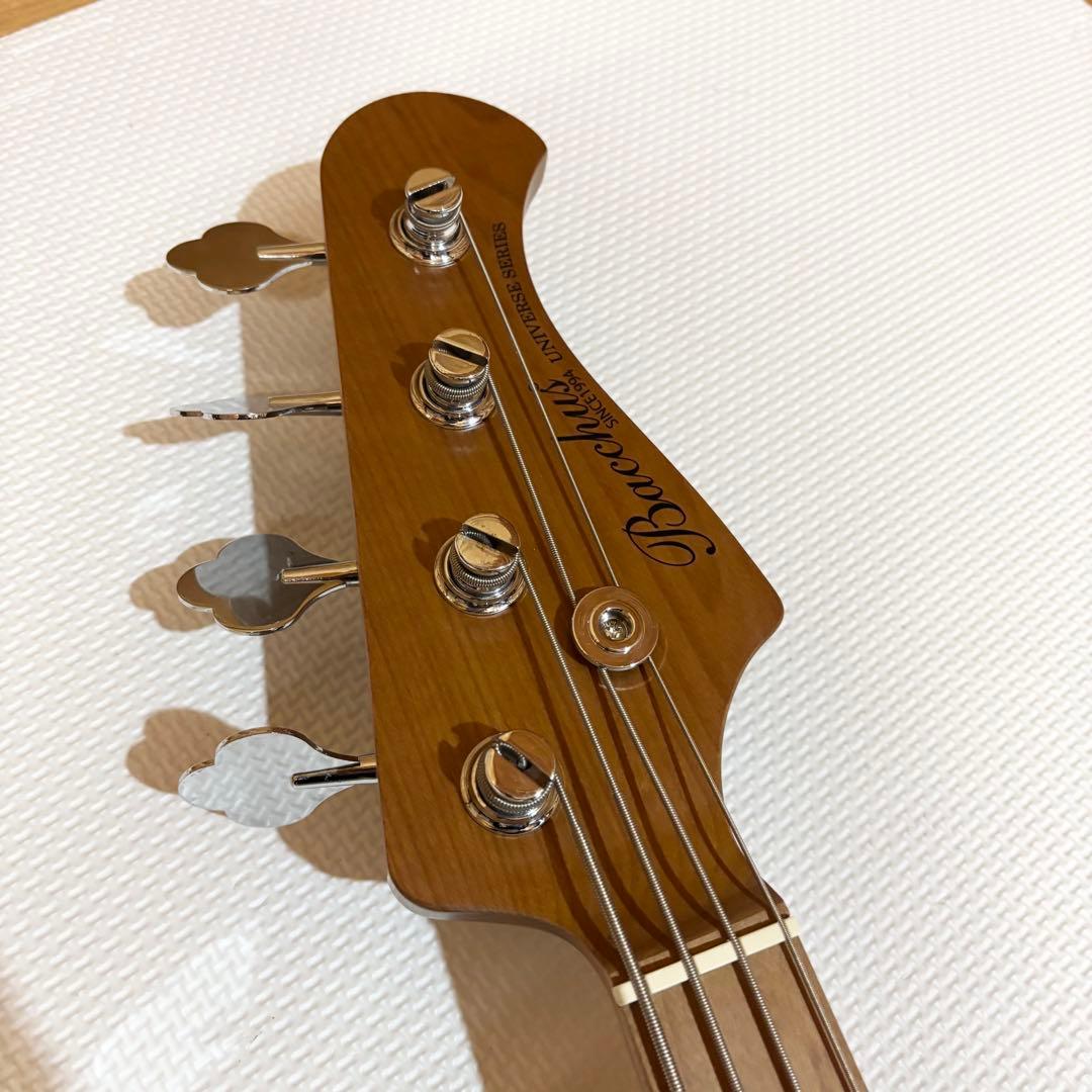 【極美品】Bacchus バッカス BJB-1-RSM/M ジャズベース