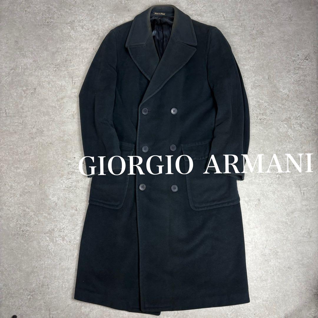 ジョルジオアルマーニコレツォーニ　ARMANI ダブルブレスト　チェスターコート