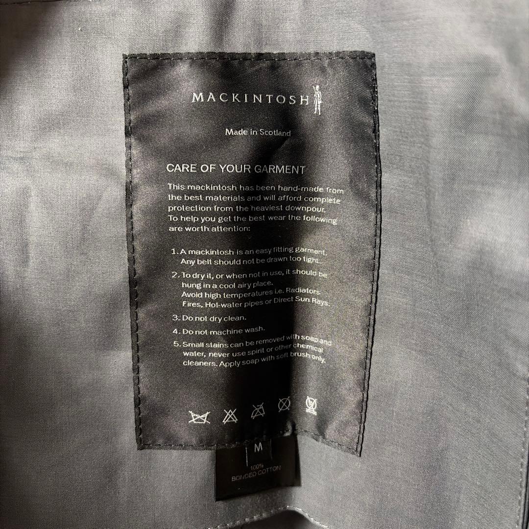 Mackintosh 0003 ゴム引きコート チェスターコート