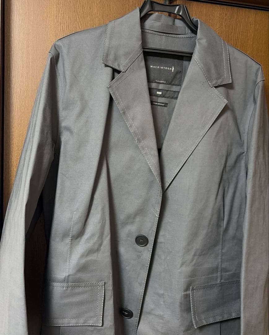 Mackintosh 0003 ゴム引きコート チェスターコート