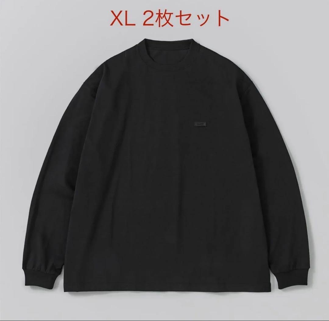 ennoy 2Pack L/S T-Shirts (BLACK) サイズXL