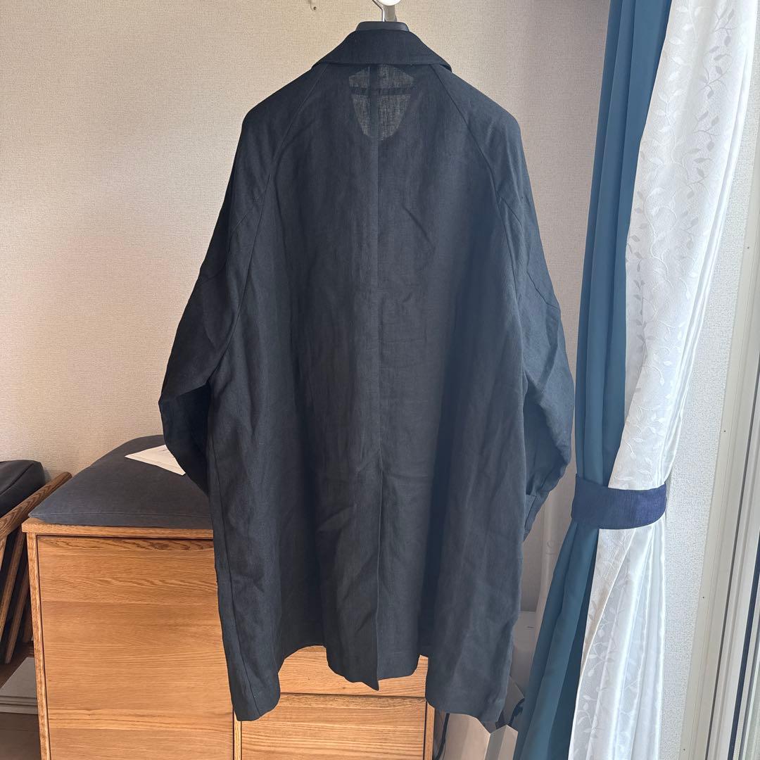 my beautiful landlet 24ss尾州ジャパンリネンハーフコート