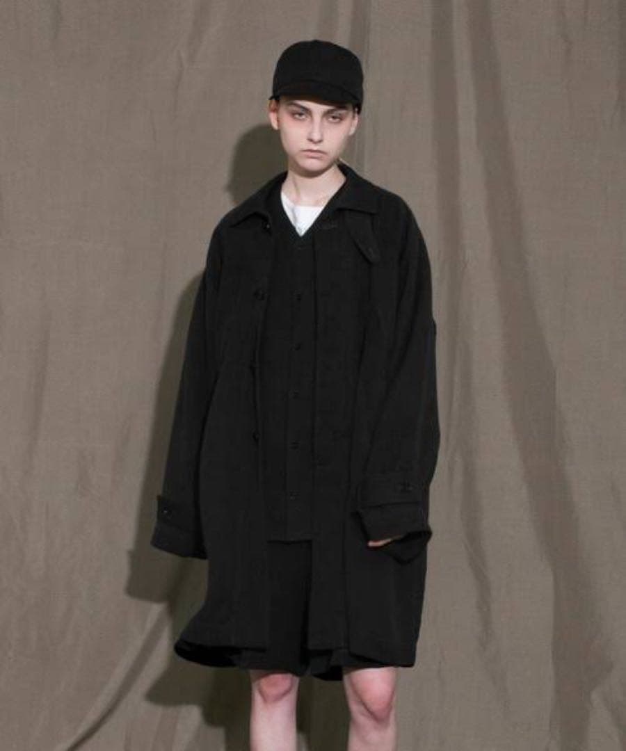 my beautiful landlet 24ss尾州ジャパンリネンハーフコート