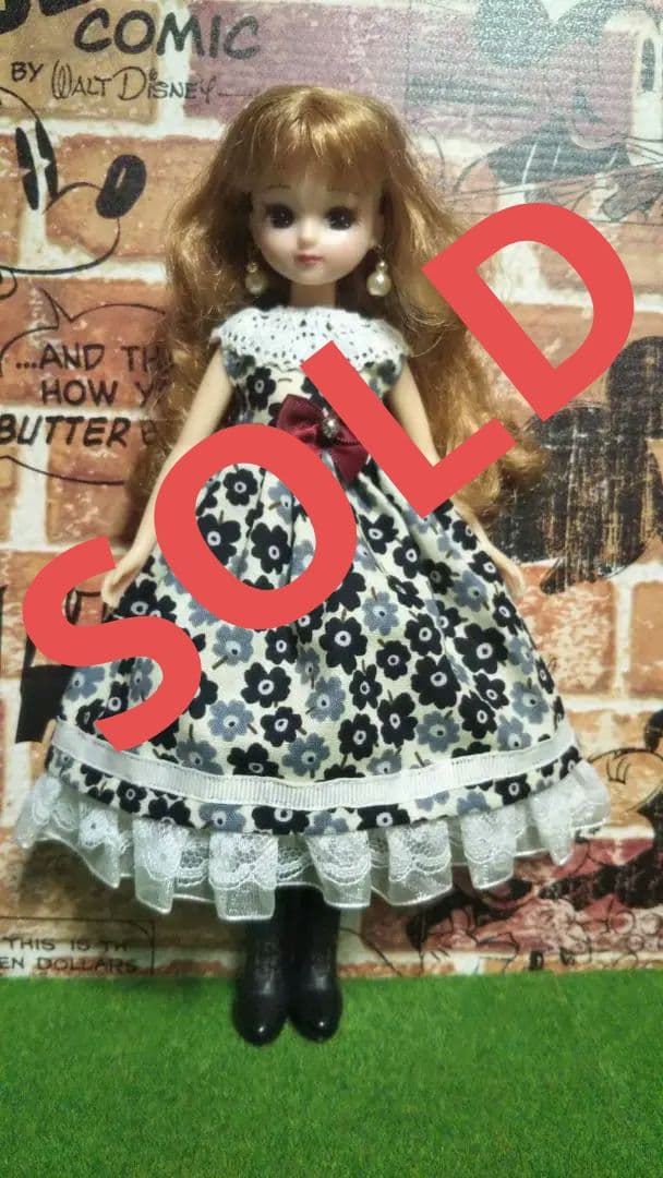 リカちゃん 服  ハンドメイド 人形服  洋服   2660