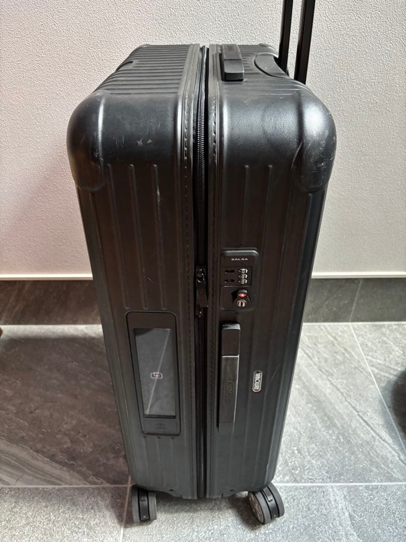 リモワ サルサ（RIMOWA SALSA）78ℓ 電子タグ　マットブラック 4輪