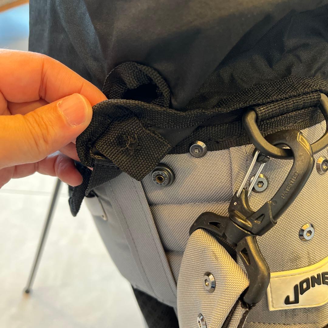 ジョーンズキャディバック　グレー　※一部訳あり