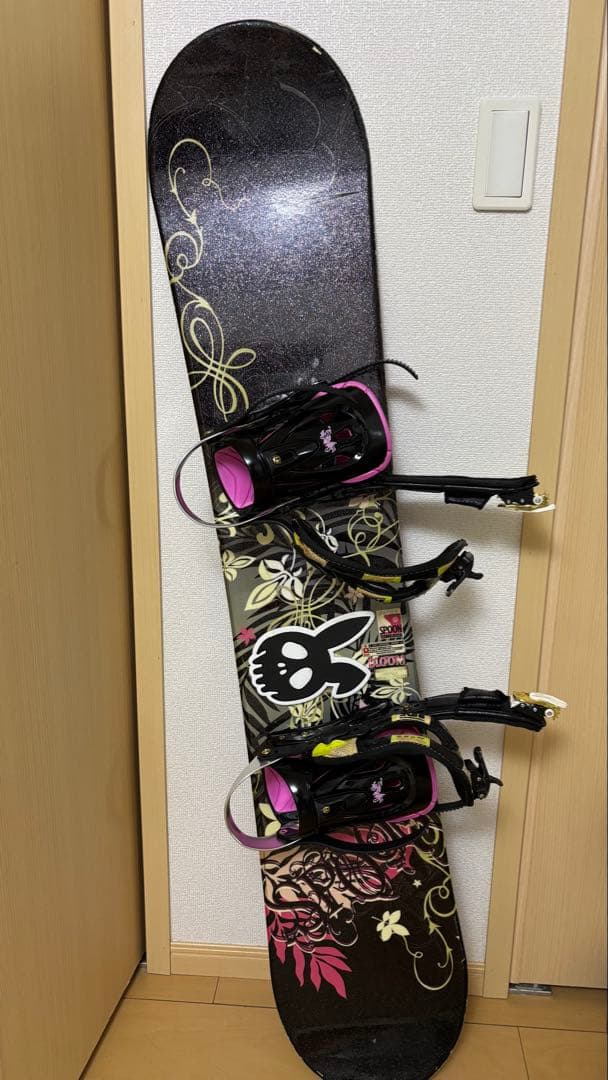 SPOON Bloom スノーボード レディース ビンディング 板137cm