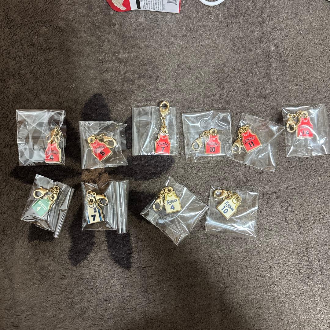 スラムダンク　名台詞チャーム　ジャンプ展　10種類