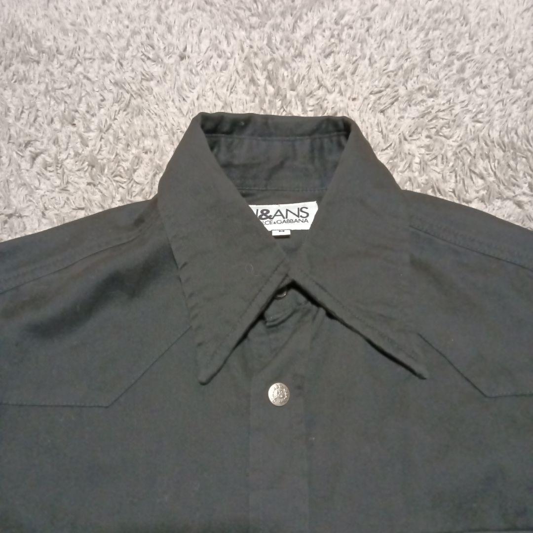 DOLCE&GABBANA　J&ANS　長袖シャツ　ウエスタン　Мサイズ