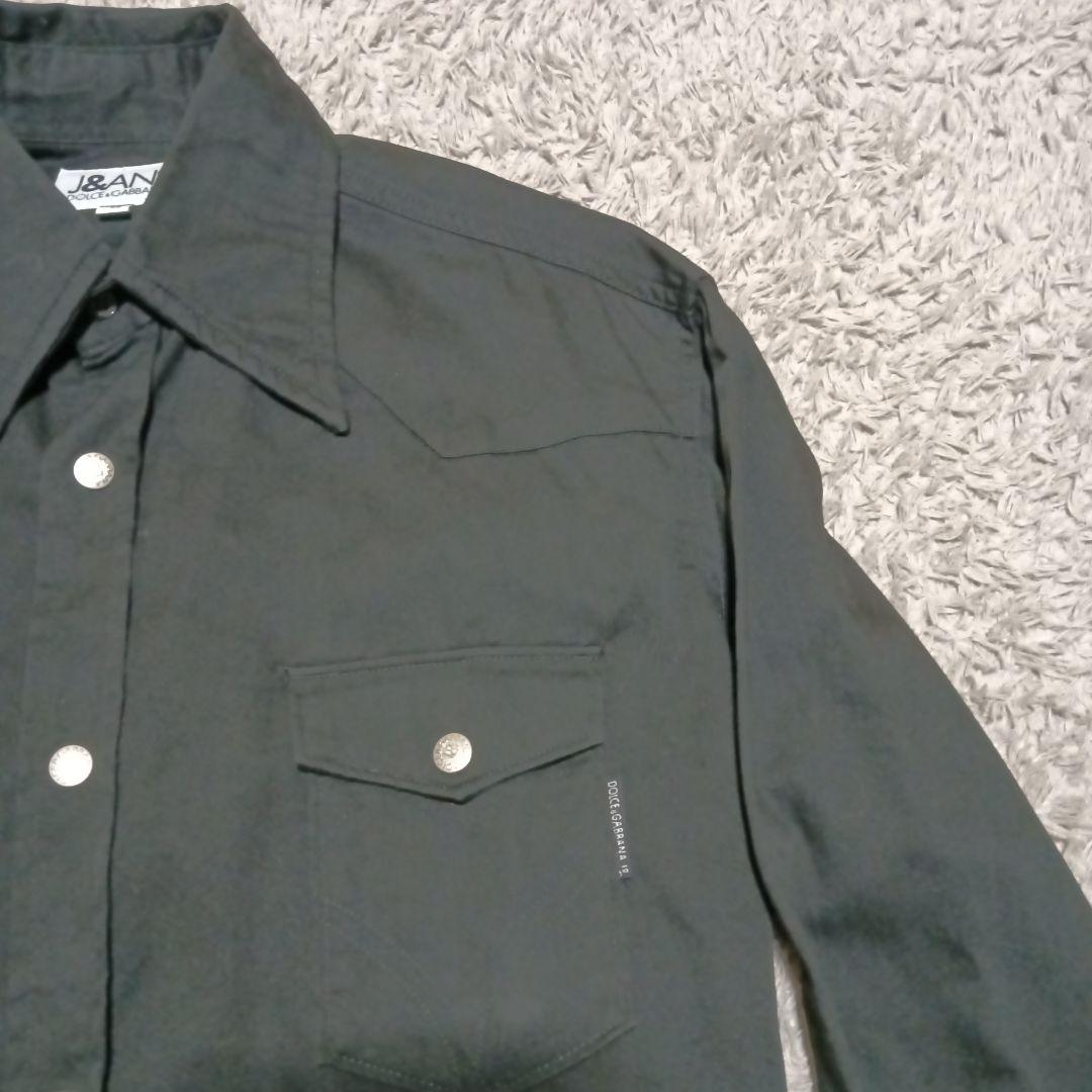 DOLCE&GABBANA　J&ANS　長袖シャツ　ウエスタン　Мサイズ