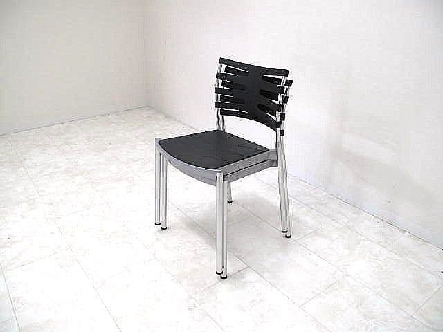 展示品　フリッツ・ハンセン「アイスチェア」スタッキングチェア2脚セット 約14万