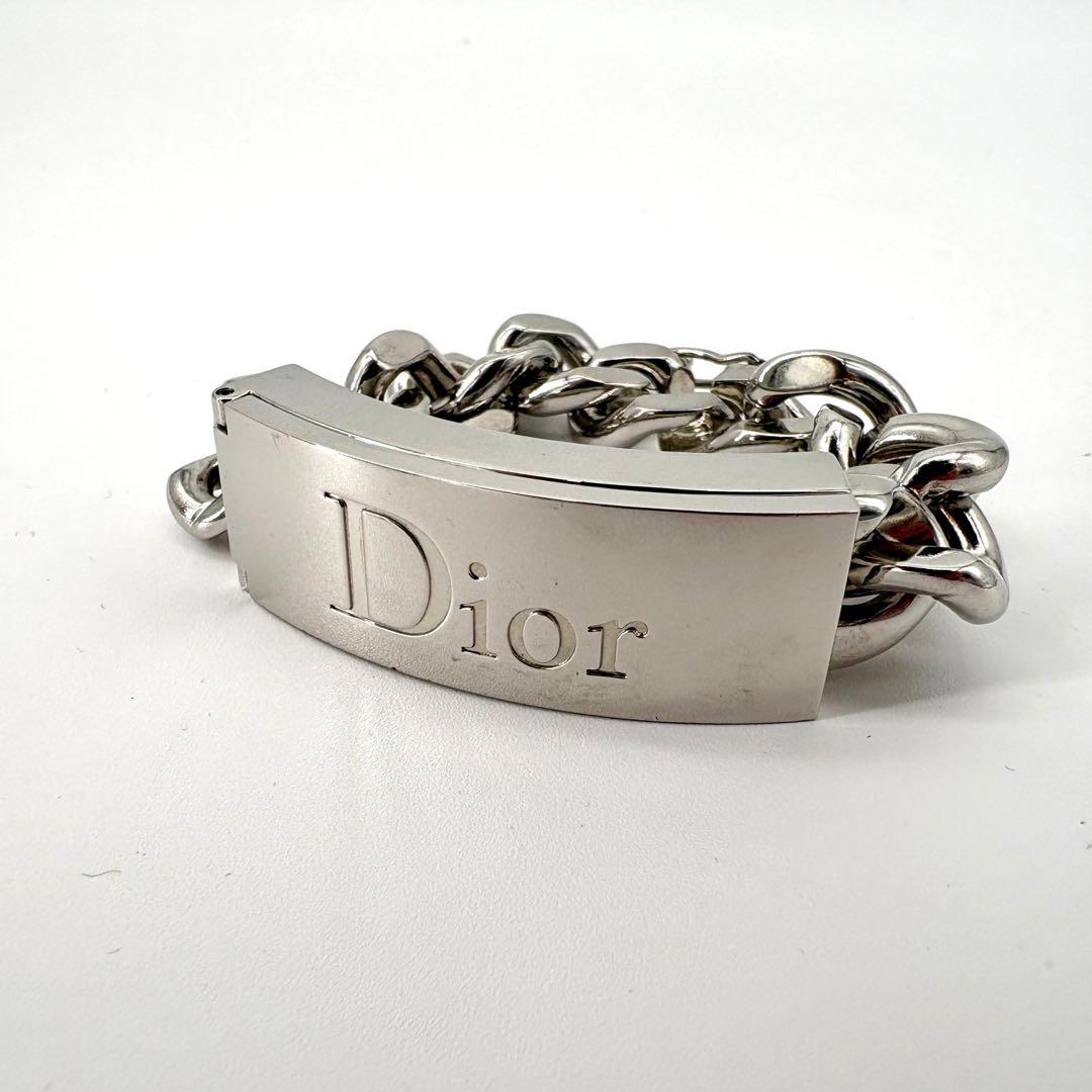美品 ディオール ブレスレット ゴルメット 喜平チェーン リップグロス シルバー