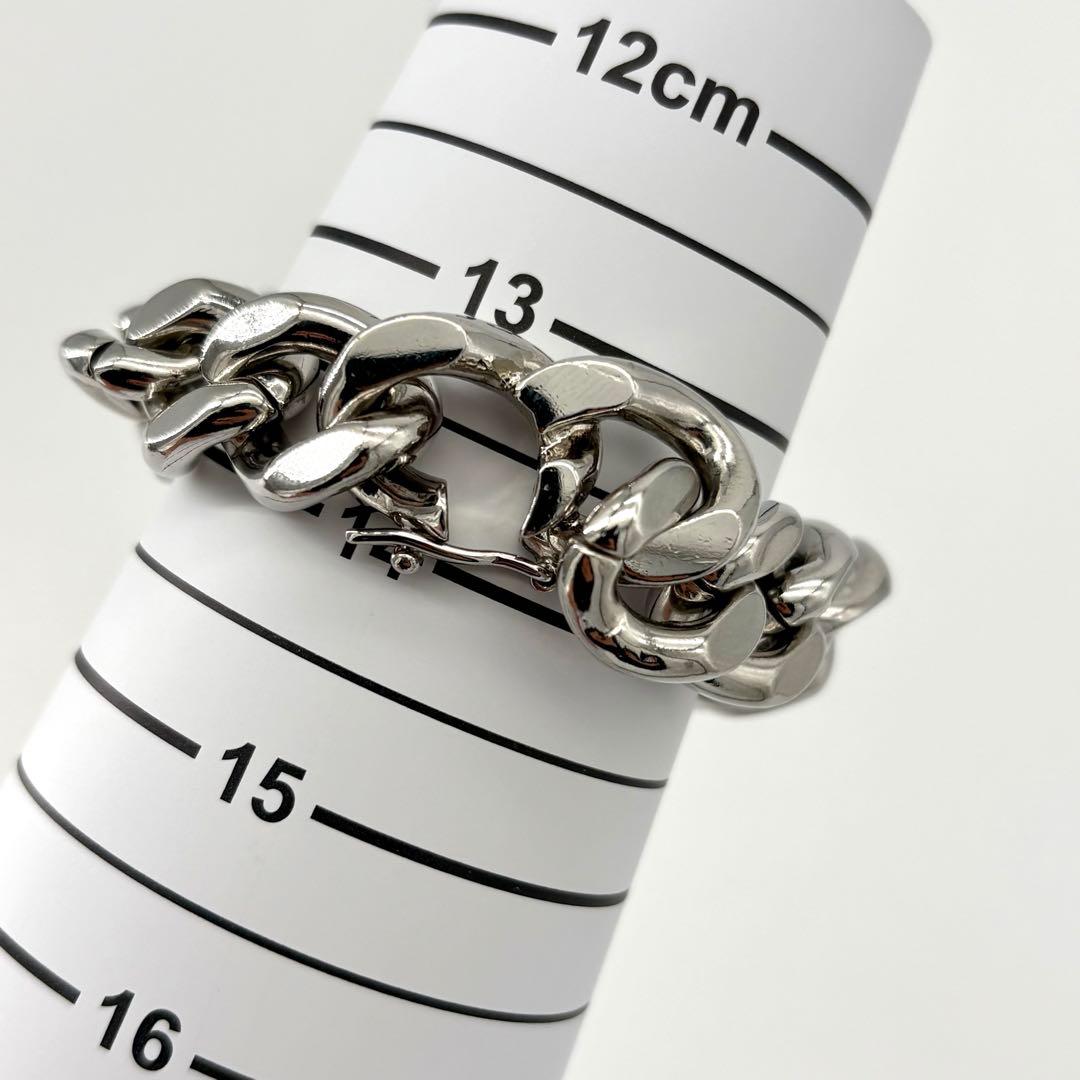 美品 ディオール ブレスレット ゴルメット 喜平チェーン リップグロス シルバー