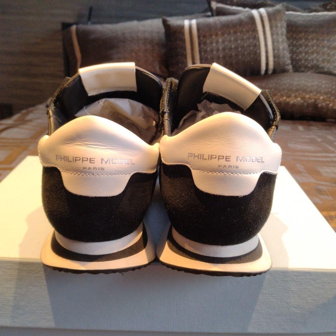 PHILIPPE MODEL ブラックスニーカー