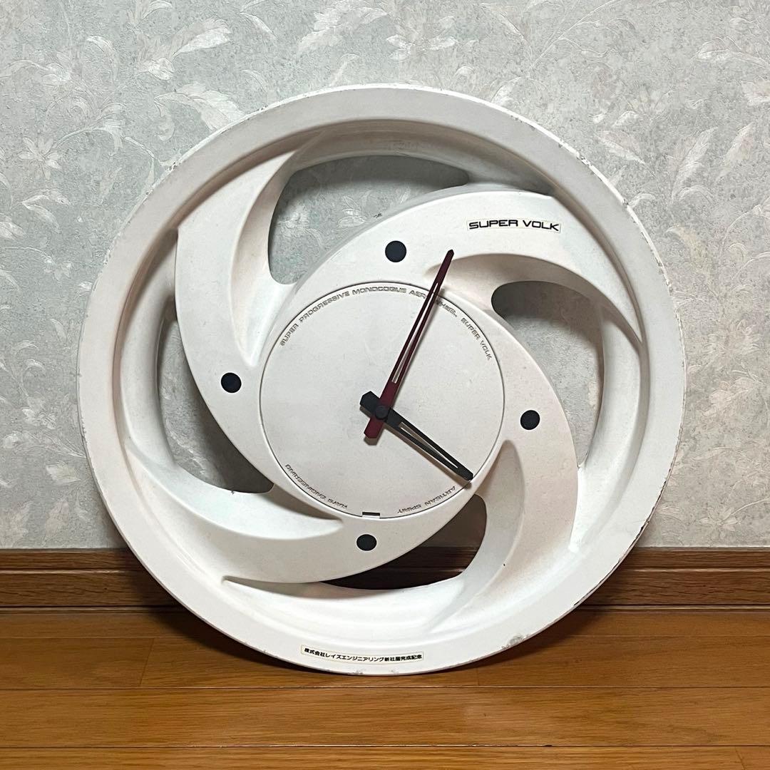 激レア✨SUPER VOLK ホイール型掛け時計