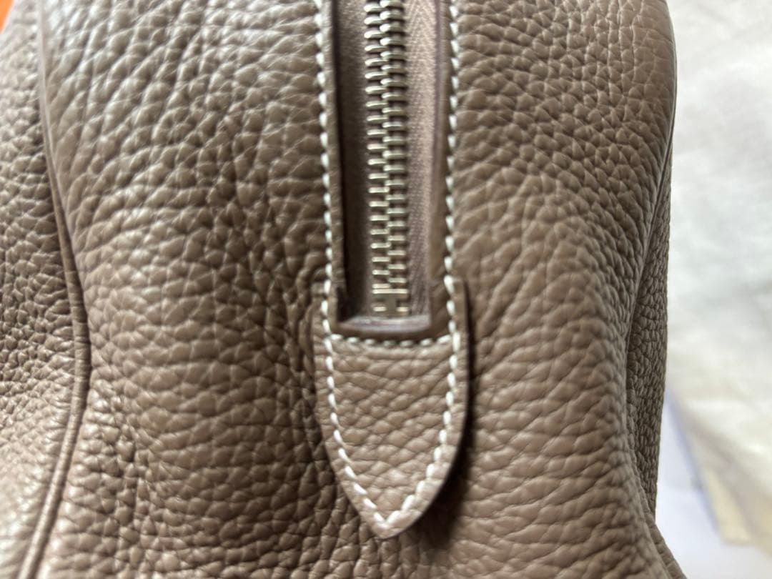 【美品】Hermesエルメスヴィクトリア35エトゥープQ刻⭐︎付属品あり