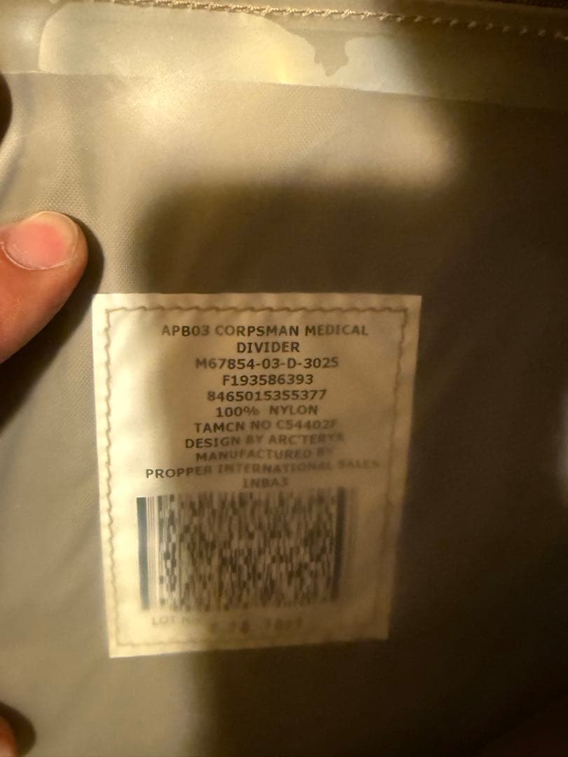 米軍 実物 海兵隊 APB03 Corpsman Assault Pack