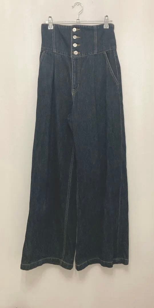 パンツ MOUSSY CORSET DESIGN BAGGY