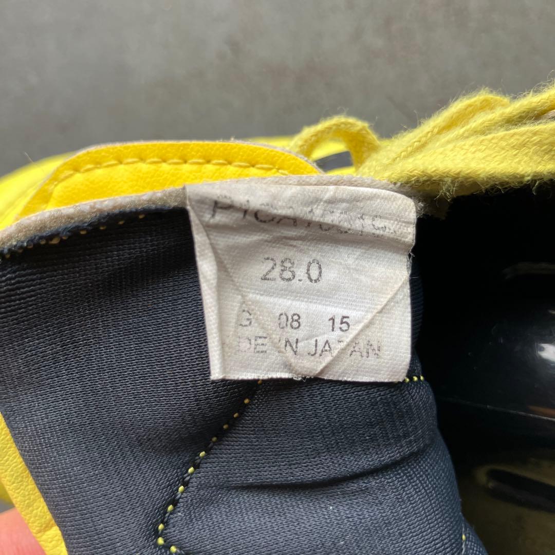 ちゃいちゃい Mizuno モレリア2 30周年モデル イエロー