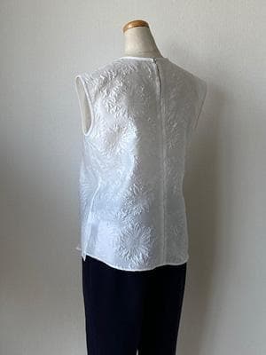 定価3万★新品★MASSE＊MENSCHシルク混デイジーブラウス/マッセメンシュ