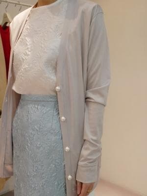 定価3万★新品★MASSE＊MENSCHシルク混デイジーブラウス/マッセメンシュ