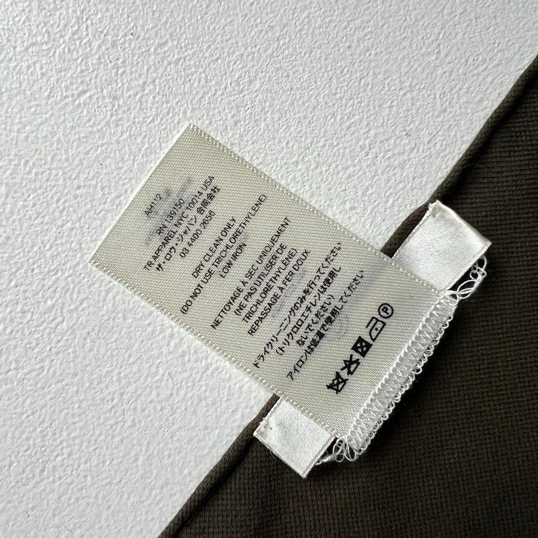 【Sale】 THE ROW Square Scarfコットン オリーブ