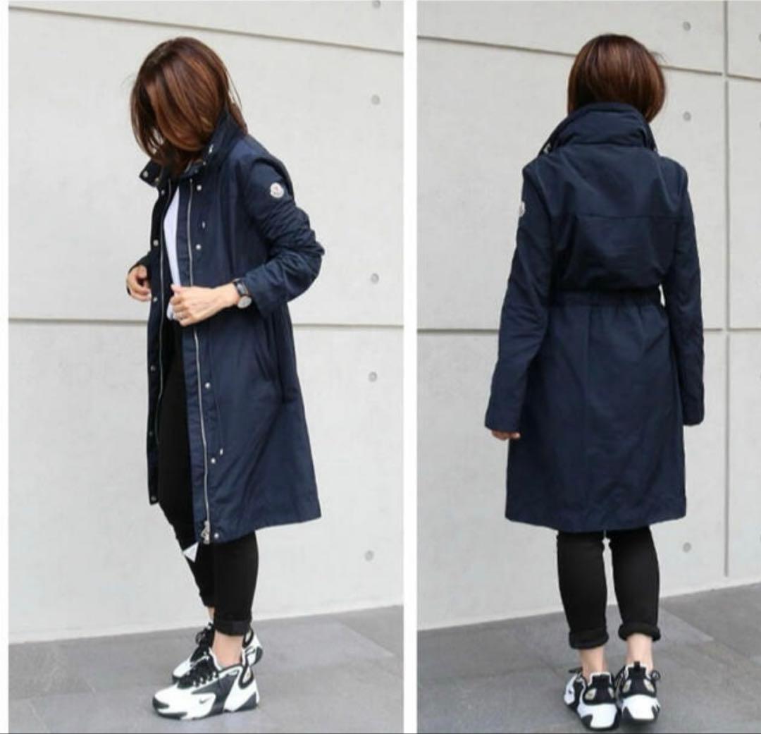 極美品モンクレール MONCLER MALACHITE スプリングコート