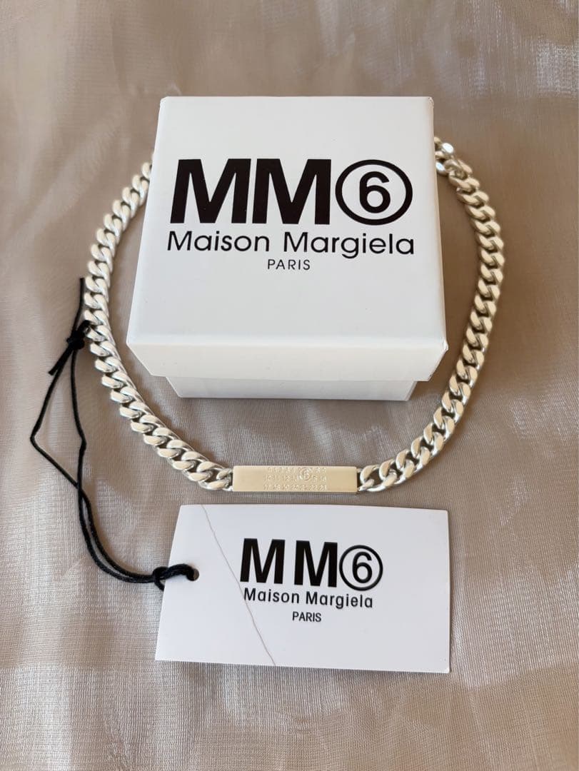mm6 maison margiela 真鍮ネックレスペンダント