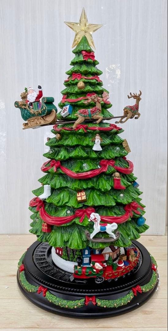 クリスマスツリー サンタクロース オルゴール コストコ 2025