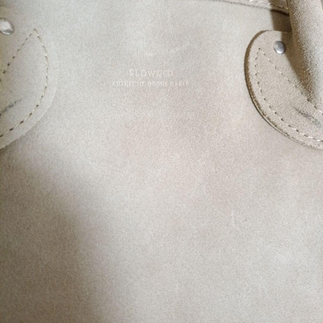 SLOW スエード トートバック